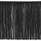 12" Chainette Fringe Trim, Polyester, Decorative, Versatile for Costumes